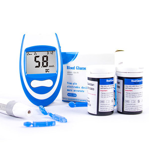 Glucomètre Insmart One Touch Select avec grand écran, bandelettes de <span class=keywords><strong>test</strong></span> et source d'alimentation électrique - Product Image 1