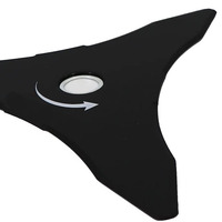 Lame de coupe pour débroussailleuse Weisila 10 pouces x 3 dents en acier, pièces de rechange pour débroussailleuse et coupe-herbe