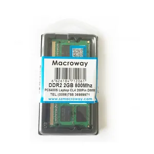 DDR2 4G 4GB PC2 6400S 800笔记本电脑内存RAM Dram Sodimm