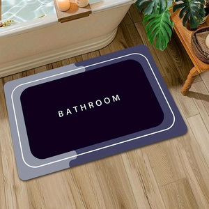 Tappetino antiscivolo per bagno in fango di diatomee, 1 pezzo. IT ha proprietà di super assorbimento dell'acqua e di asciugatura rapida. È asciutto, morbido e antiscivolo - Product Image 1