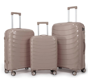 Maletas De Viaje Set Custom 20 24 28-Inch Polypropylene Business Suitcase <strong>Trolley</strong> Case 4-Wheel Lock Drawbar Long Travel Carry - Product Image 6