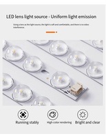 Plafonnier LED anti-choc à spectre complet, design minimaliste moderne, abat-jour blanc pour salon, couloir, balcon, chambre à coucher