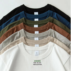T-shirt ample en coton pour homme, nouveau design WSL, T-shirt oversize - Product Image 1