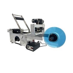 Máquina Aplicadora de Etiquetas Semiautomática de Escritorio Pequeña para Licores, Vino, Productos Químicos, Latas y Botellas de Vidrio - Product Image 3
