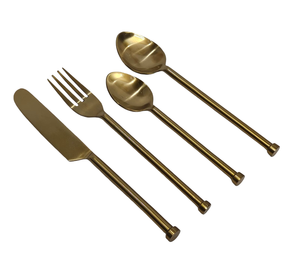 Juego de Cubiertos de Metal de Tendencia, Vajilla para el Hogar, Hotel, Restaurante, Servicio de Catering, Juegos de Cubiertos para Bodas y Fiestas - Product Image 3