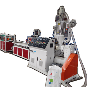 Machine extrudeuse de plastique 15KW SJ-55/28 pour la fabrication de diffuseurs laiteux pour éclairage LED PC, profilés de tube d'abat-jour à fond blanc - Product Image 5