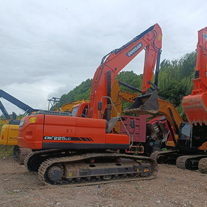 Excavadora de 25 Toneladas DX225 225 LC con Sistema Mecánico, Fabricada en Corea, Excavadora Usada Doosan en Shanghái, Precio de Fábrica - Product Image 3