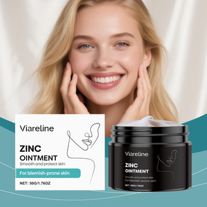<span class=keywords><strong>Pommade</strong></span> au zinc Viareline, lisse et protège la peau, pour les peaux sujettes aux imperfections, 50 g - Product Image 1