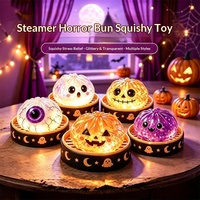 Bestseller transfrontalier Pack d'Halloween effrayant Jouet à presser en forme de citrouille Jouet anti-stress en caoutchouc style démon mélasse Mignon
