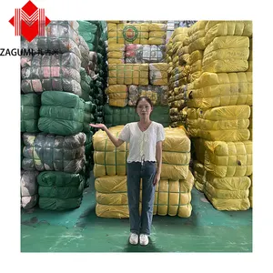 Stock Jogging Homme Ball De Drap Friperie Dame Secondhand Bales Sweater Trending High End Used Vintage Clothing Bales in Zambia