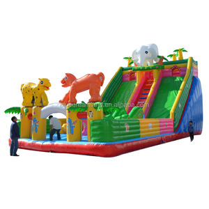 Parque de Atracciones personalizado, centro comercial, Castillo de salto, <span class=keywords><strong>casa</strong></span> de rebote, gorila inflable con laberinto para niños y adultos, PVC - Product Image 6