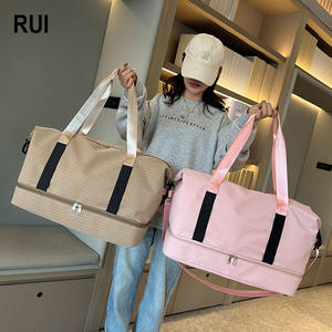 Sac de yoga et de Pilates unisexe RUIQUWIN, en Oxford imperméable, grande capacité, compartiment séparé pour chaussures, sac de voyage réglable, léger et portable - Product Image 1