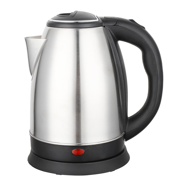 Asian Hot Selling 1.8L Electric Kettle 201 304 Food-grade Stainless Steel Water Boiler with 360 Degree Rotational Base