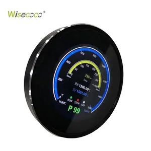 Wisecoco Custom Smart Home Knob Lcd 2.1 inch TFT IPS Screen Oven Timer Switch With Knob