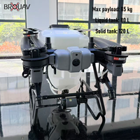 Vente en gros de drones pulvérisateurs agricoles BROUAV 80L 100L 120L grande capacité, similaires aux Agras T100 T70