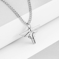 Nouveau collier en acier inoxydable et bambou avec chaîne de pull, perle d'eau douce et pendentif papillon personnalisé, style sportif et festif