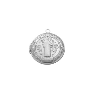 Medallón con Forma de Corazón para Fotos |   Colgante de Acero Inoxidable Chapado en Oro de 18K para Recuerdos, para Hacer Collares y Pulseras - Product Image 5