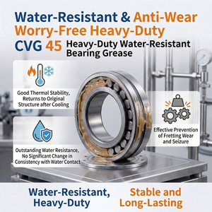 Grasa Sintética de Carga Pesada Wallimore <span class=keywords><strong>CVG</strong></span> 45-NLGI 2, Aceite Base Resistente al Agua, para Rodamientos, Industrias Textiles y Papelera - Product Image 2