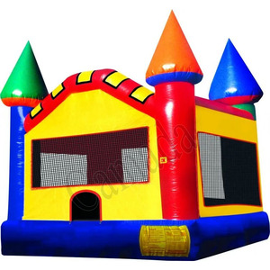 Castillo Inflable Comercial para Exteriores, Brincolín, Moonwalk, Capacidad de 200 kg, 6 Personas, Material de PVC de 0.55 mm, Certificado CE - Product Image 2