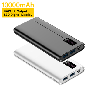 Aspor Vente en Gros Directe Usine, Batterie Externe 10000 mAh avec Écran LCD, <span class=keywords><strong>Chargeur</strong></span> Portable pour Téléphones Mobiles - Product Image 1