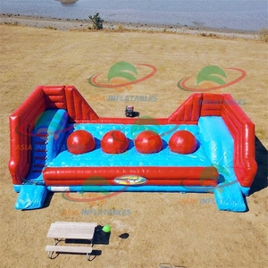 Intéressant Gonflable Wipeout Jeu Enfants Équipement de Parcours d'obstacles Gonflable À Vendre - Product Image 4