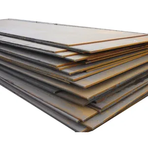 Flat Plate Metal Sheets A36 A572 GR50 S355 J2 Steel SS400 Mild Carbon Steel Plates Price
