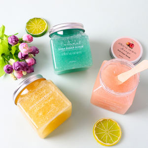 ครีมขัดผิวสำหรับผิวโลโก้ Oem/odm คลีนเซอร์บำรุงผิวล้ำลึกออร์แกนิกสครับน้ำตาลมะม่วง - Product Image 3