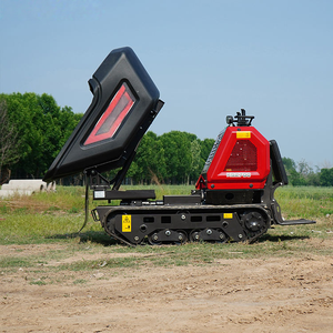 Produits les plus vendus : Mini-dumper frontal sur chenilles portable haute performance 2026 KS2700 pour petits chantiers de construction - Product Image 4