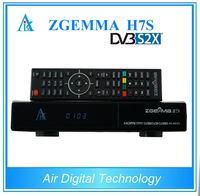Decodificador de televisión por satélite 4K Ultra HD doble DVB s2x/S2 + DVB c/DVB T2 zgemma h7s compatible con CI Plus y CA