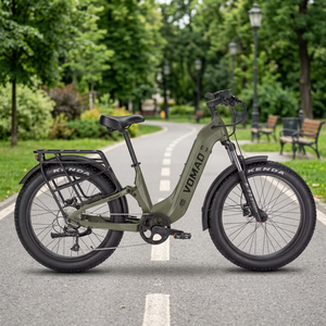 2X Waterproof Carbon Fiber Trail Bike – 27.5" <b>Wheels</b>, Full Suspension, Step-Through Frame, 12-Speed - Product Image 2