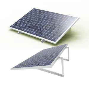 नीदरलैंड गर्म बेचने सौर पैनल छत बालकनी कोष्ठक समायोज्य सौर प्रणाली ब्रैकेट और दीवार बढ़ते फ्रेम