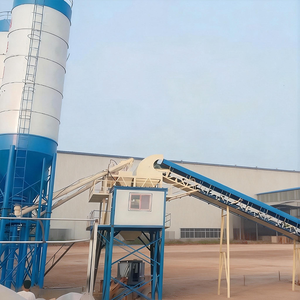 Centrale à béton diesel Corey HZS60 haute productivité et durable avec système automatique contrôlé par PLC, pompe et silos à ciment - Product Image 6