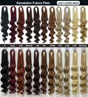 Tresses au crochet Futura Fiber Body Wave, différents styles, sans nœuds ni perte de cheveux