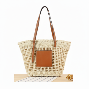 Bolso de lujo personalizado para mujer, listo para viajar, con elegante cierre de cremallera y dos asas/correas. Venta al por mayor. - Product Image 1