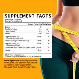 Gummies Brûle-Graisses de Haute Qualité pour Femmes avec Extrait de Thé Vert Conçues pour Soutenir le Métabolisme - Product Image 2