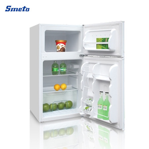 Smeta 88L petit réfrigérateur à double porte de ménage réfrigérateur à congélateur supérieur <span class=keywords><strong>en</strong></span> vente - Product Image 4