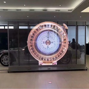 Pantalla LED Digital interior/exterior de alta transparencia, ventana de visualización de vídeo Flexible para transferencia de ascensor, pared publicitaria - Product Image 5