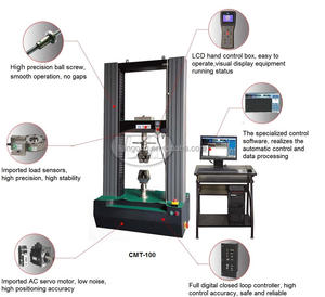 <span class=keywords><strong>Machine</strong></span> d'essai de traction universelle électronique mécanique informatisée pour 100 KN - Product Image 1