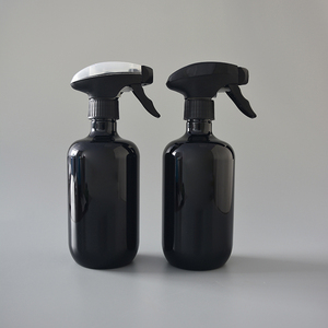 Popular Custom Color <strong>500</strong> ml PET Cylindrical Cosmetic Round Free Samples With Trigger Pump <strong>Plastic</strong> <strong>Bottle</strong> a Set of Packaging - Product Image 1