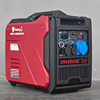 Generator Inverter Digital Super Senyap 5.5KW 5000 Watt Berbahan Bakar Bensin Dengan Gelombang Sinus Murni Stopkontak US