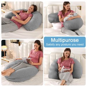 Oreiller <span class=keywords><strong>de</strong></span> maternité en forme <span class=keywords><strong>de</strong></span> J Oreiller <span class=keywords><strong>de</strong></span> <span class=keywords><strong>grossesse</strong></span> long pour dormir et se nourrir - Product Image 6