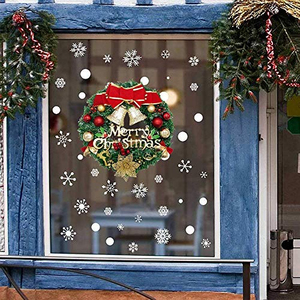 Couronne de Noël artisanale de luxe moderne réutilisable et écologique pour la décoration intérieure, idéale comme cadeau - Product Image 5