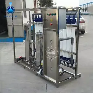 Ro جدا النقي تنقية المياه مرشحات معدات 500gpd ro نظام تنقية ماكينة ماء شرب
