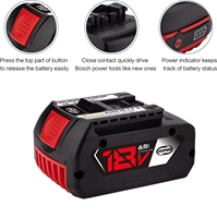 Batteries d'outils électriques sans fil de remplacement ODM/OEM, rechargeables, 6,0 Ah, 18 V, pour perceuse 18 V GBA18V40