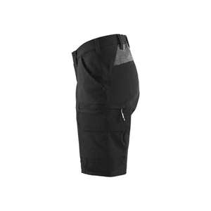 BLAKLADER - 712316459998C42 Pantalones cortos de servicio para mujer con estiramiento en 4 vías Negro/Gris oscuro-PANTALÓN DE TRABAJO EAN 7330509823002 - Product Image 4