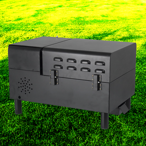 เตาบาร์บีคิวแบบใช้เม็ดไม้ขนาดเล็กสำหรับสวนกลางแจ้ง รุ่น <span class=keywords><strong>Beefmaster</strong></span> พร้อมตัวควบคุม PID แบบ WIFI รุ่นอัพเกรด 3.0 สำหรับการตั้งแคมป์และการทำอาหาร - Product Image 5