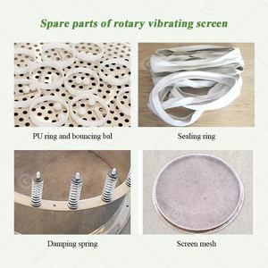 Siêu âm hệ thống mini bột Màn hình sàng cấp thực phẩm jaggery Máy ROTARY rung sàng cho các loại gia vị - Product Image 5