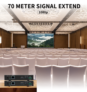 Bitvisus <span class=keywords><strong>HDBaset</strong></span> Audio/Vidéo Professionnel 70M 40M POE <span class=keywords><strong>HDMI</strong></span> Signal Extender 4K30Hz <span class=keywords><strong>HDBaseT</strong></span> Extender KVM Extender - Product Image 6