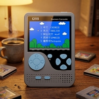 Nouvelle console de jeux vidéo rétro classique 2026 avec écran couleur 2,4 pouces, 500 jeux en 1, compatible Q18