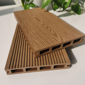 Plancher de <span class=keywords><strong>terrasse</strong></span> en WPC creux pour extérieur, composite <span class=keywords><strong>bois</strong></span>-plastique - Product Image 2